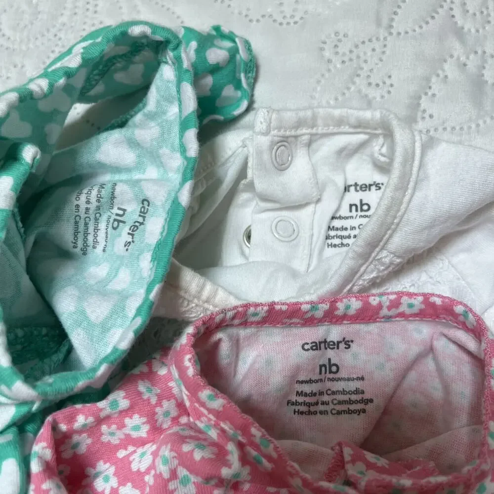 Carter's Summer Baby Bundle Size NB